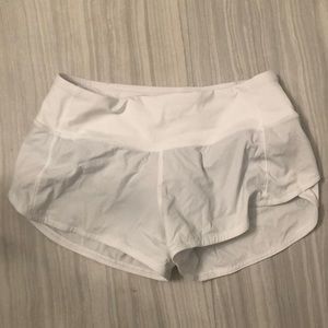 lululemon white speed ups